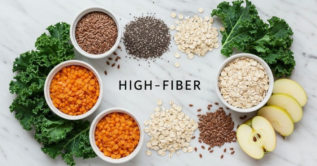 High-fiber foods that help stabilize blood sugar naturally