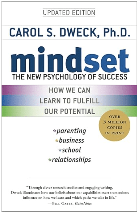 Top Growth Mindset Books for Personal Development in 2025 2 "Book cover of 'Mindset: The New Psychology of Success' by Carol S. Dweck, updated edition, a foundational book on growth mindset."